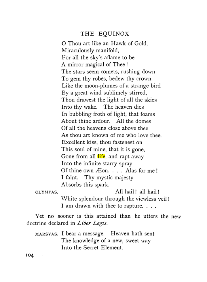 Original scan of The Equinox (Volume I, Number IX), PDF page 144