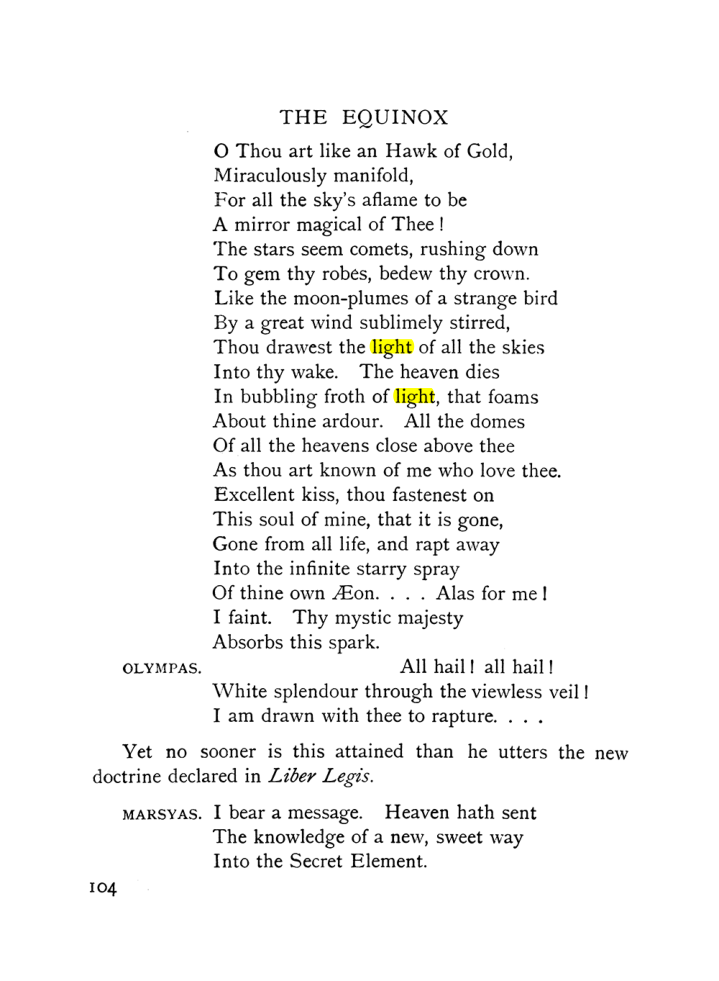 Original scan of The Equinox (Volume I, Number IX), PDF page 144