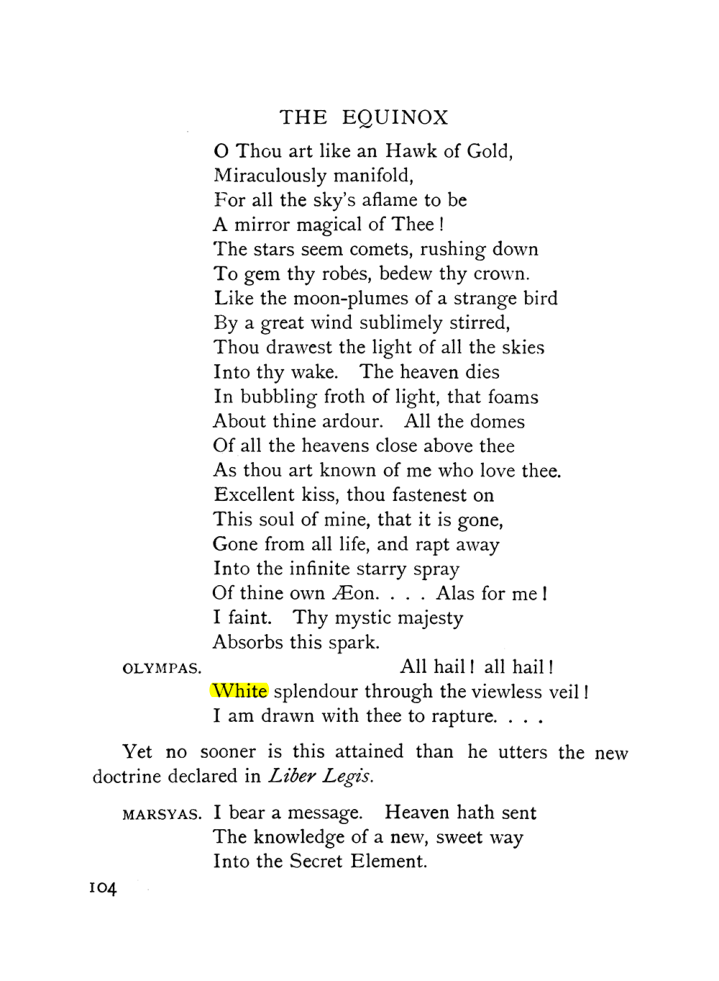 Original scan of The Equinox (Volume I, Number IX), PDF page 144