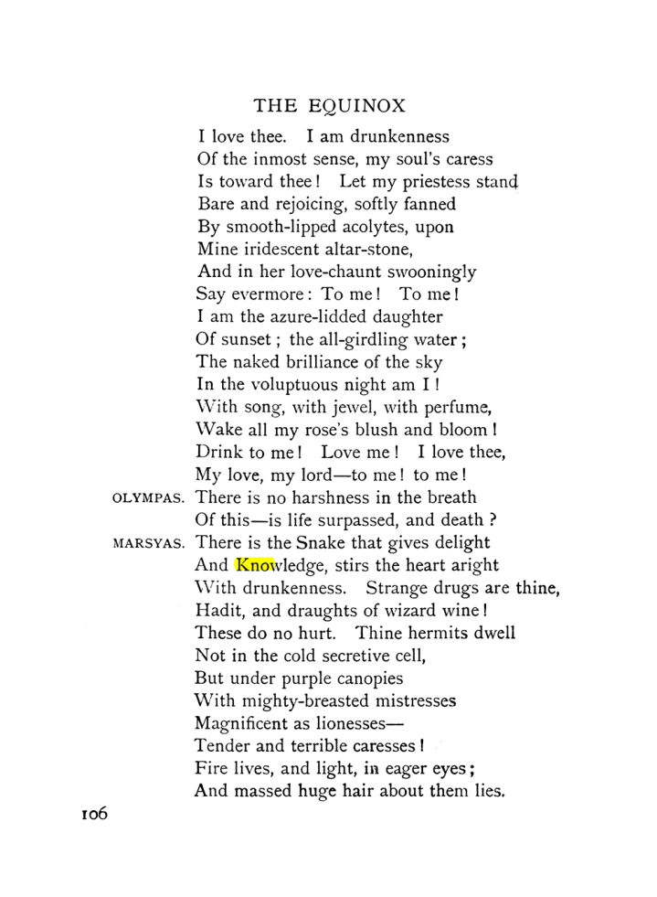 Original scan of The Equinox (Volume I, Number IX), PDF page 146