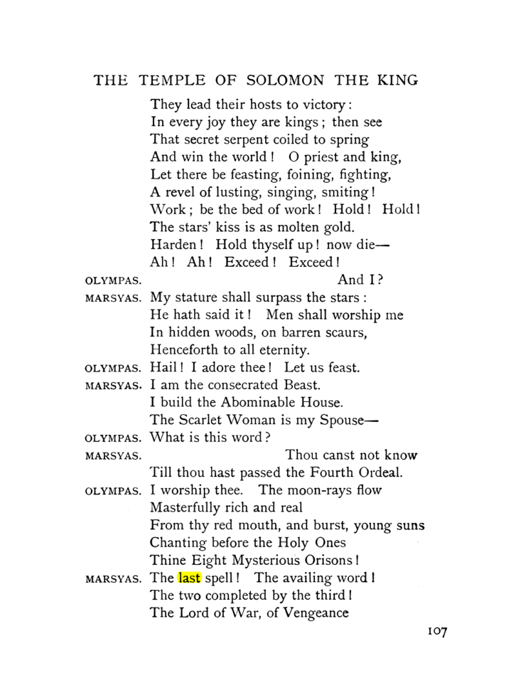Original scan of The Equinox (Volume I, Number IX), PDF page 147