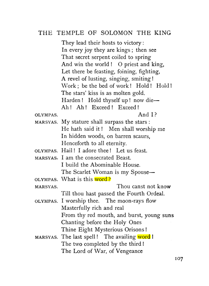 Original scan of The Equinox (Volume I, Number IX), PDF page 147
