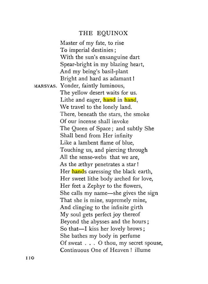 Original scan of The Equinox (Volume I, Number IX), PDF page 150