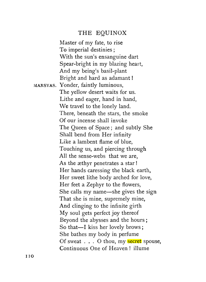 Original scan of The Equinox (Volume I, Number IX), PDF page 150