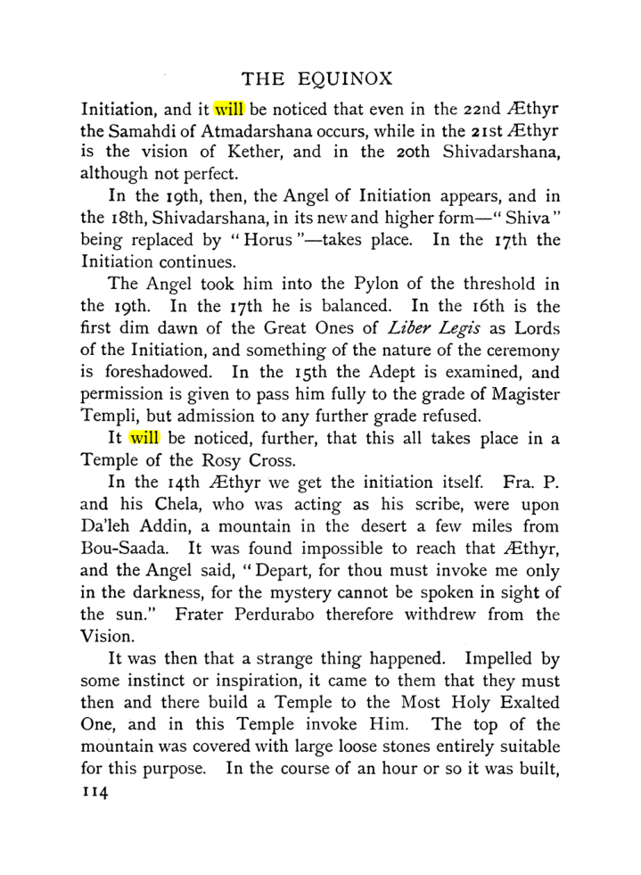 Original scan of The Equinox (Volume I, Number IX), PDF page 154