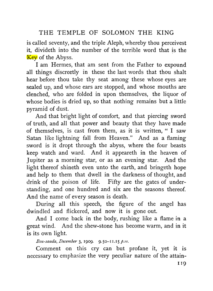 Original scan of The Equinox (Volume I, Number IX), PDF page 159