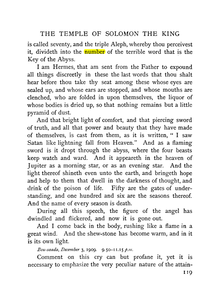 Original scan of The Equinox (Volume I, Number IX), PDF page 159