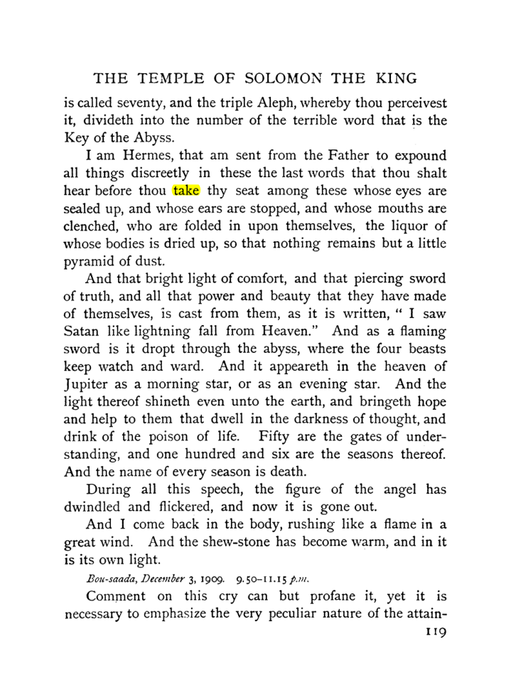 Original scan of The Equinox (Volume I, Number IX), PDF page 159