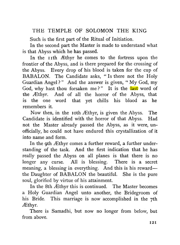 Original scan of The Equinox (Volume I, Number IX), PDF page 161