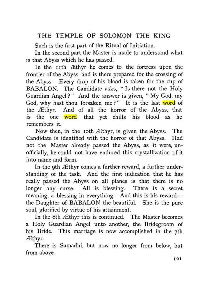 Original scan of The Equinox (Volume I, Number IX), PDF page 161