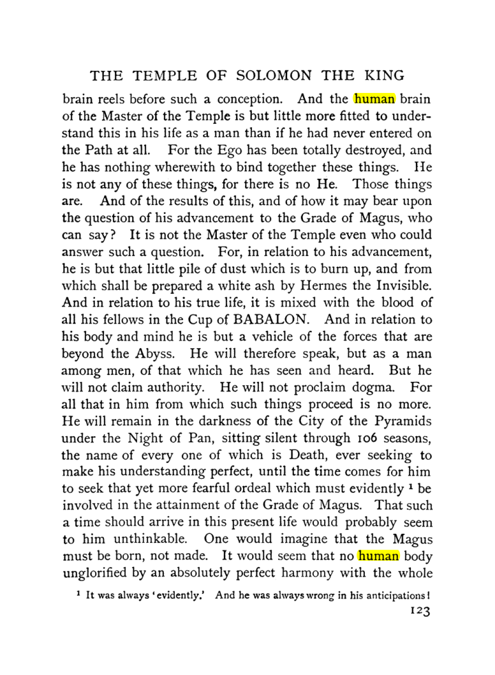 Original scan of The Equinox (Volume I, Number IX), PDF page 163