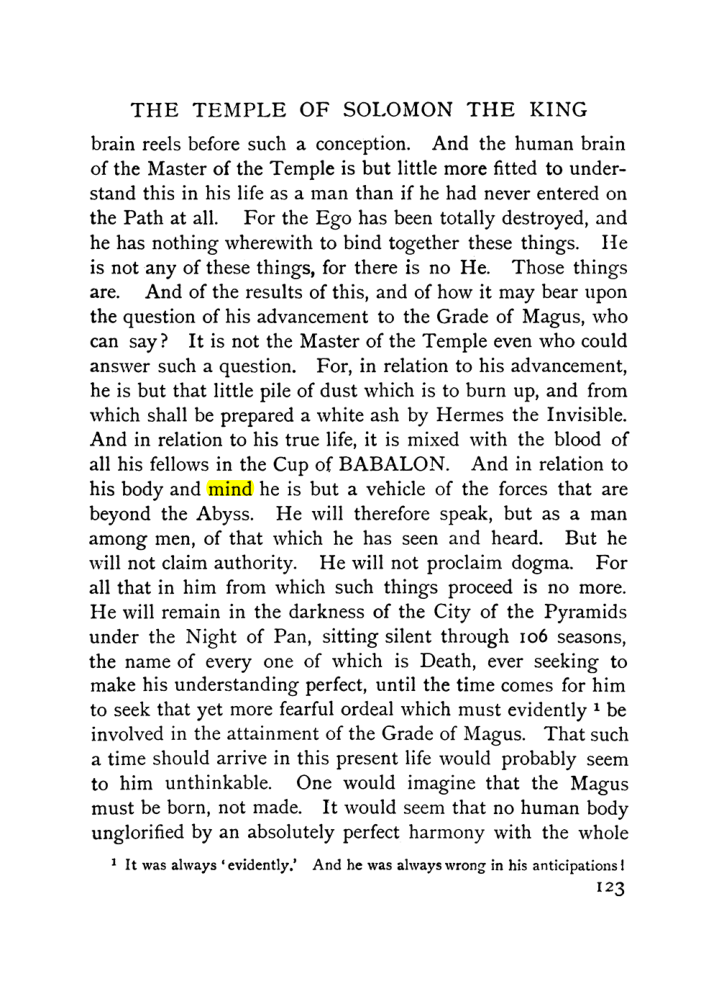 Original scan of The Equinox (Volume I, Number IX), PDF page 163
