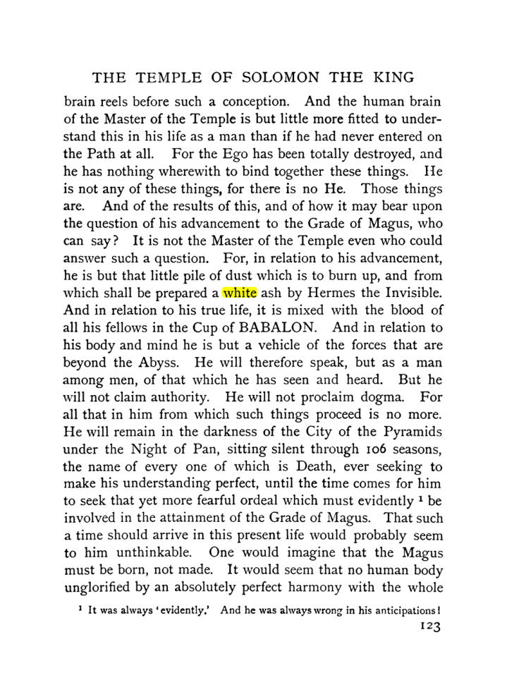 Original scan of The Equinox (Volume I, Number IX), PDF page 163