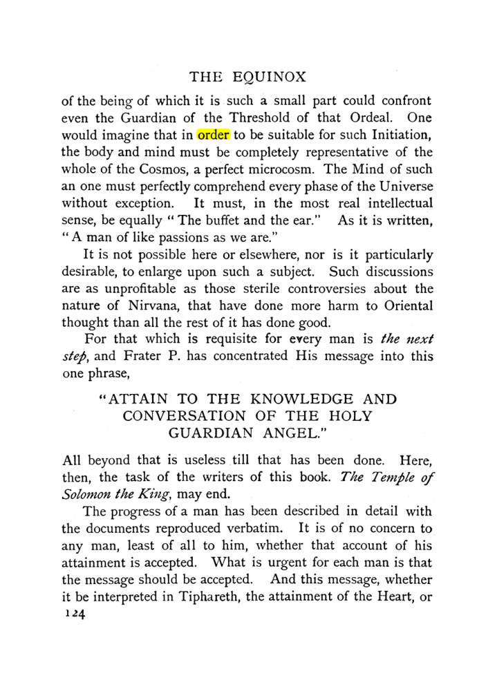 Original scan of The Equinox (Volume I, Number IX), PDF page 164
