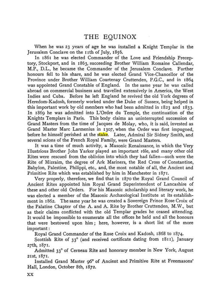 Original scan of The Equinox (Volume I, Number IX), PDF page 20