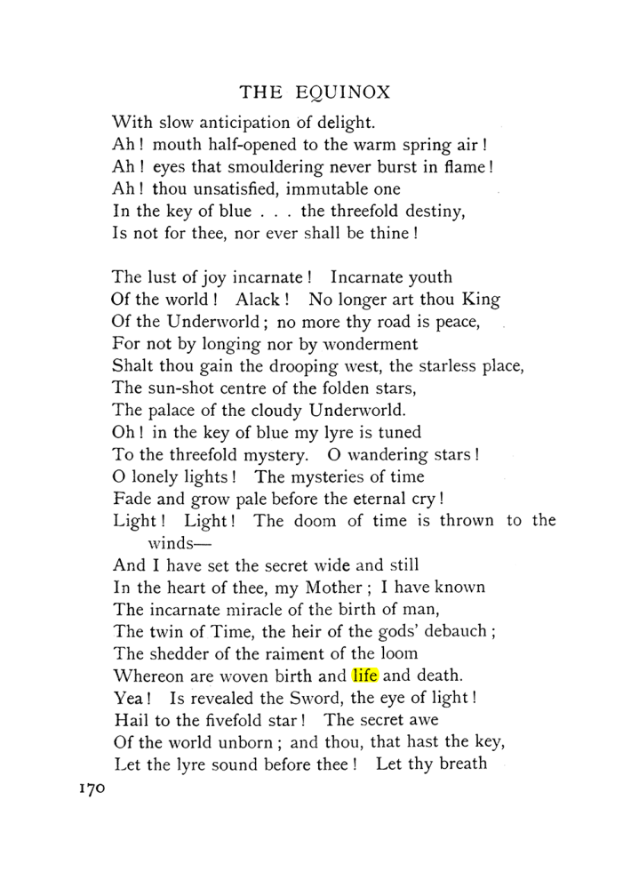 Original scan of The Equinox (Volume I, Number IX), PDF page 208