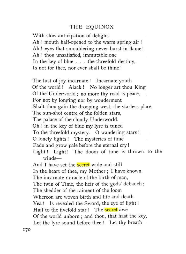 Original scan of The Equinox (Volume I, Number IX), PDF page 208