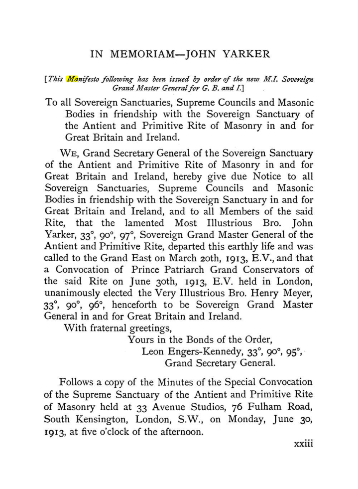 Original scan of The Equinox (Volume I, Number IX), PDF page 23