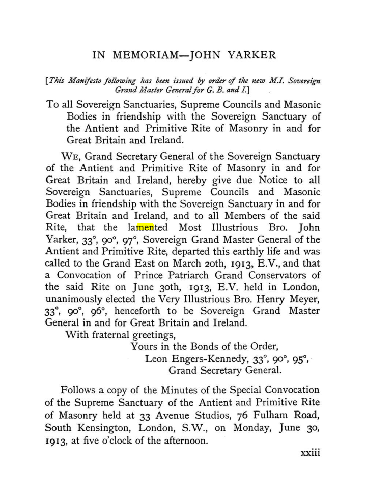 Original scan of The Equinox (Volume I, Number IX), PDF page 23