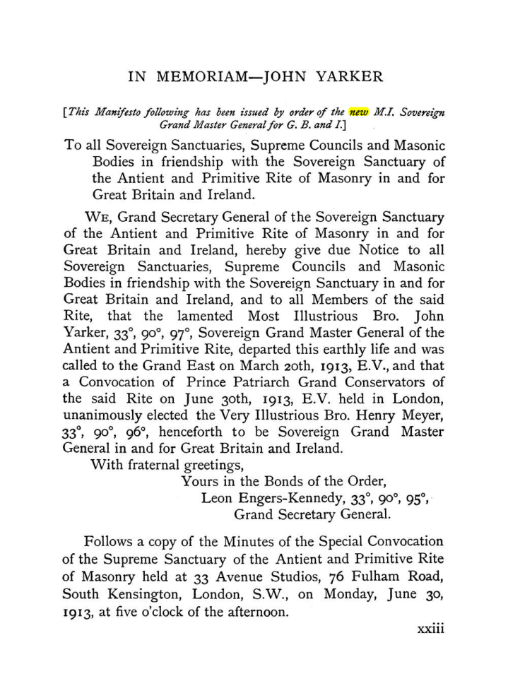 Original scan of The Equinox (Volume I, Number IX), PDF page 23