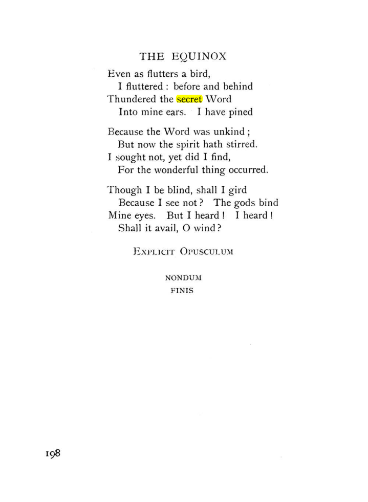 Original scan of The Equinox (Volume I, Number IX), PDF page 236