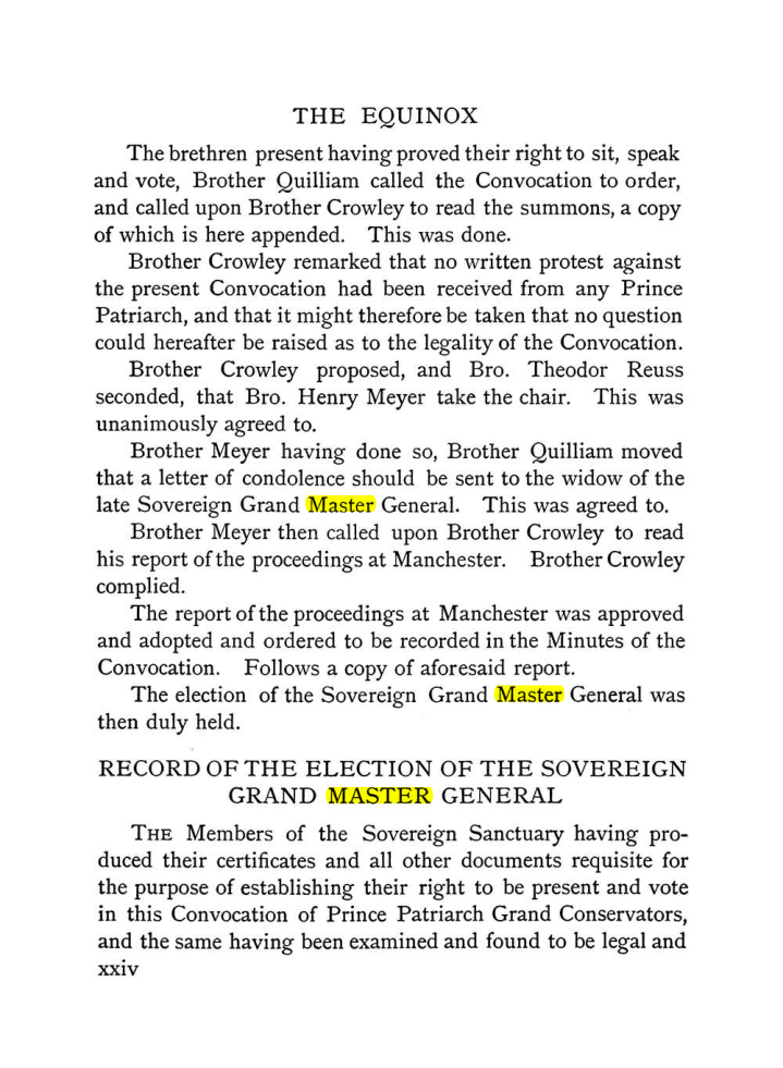 Original scan of The Equinox (Volume I, Number IX), PDF page 24