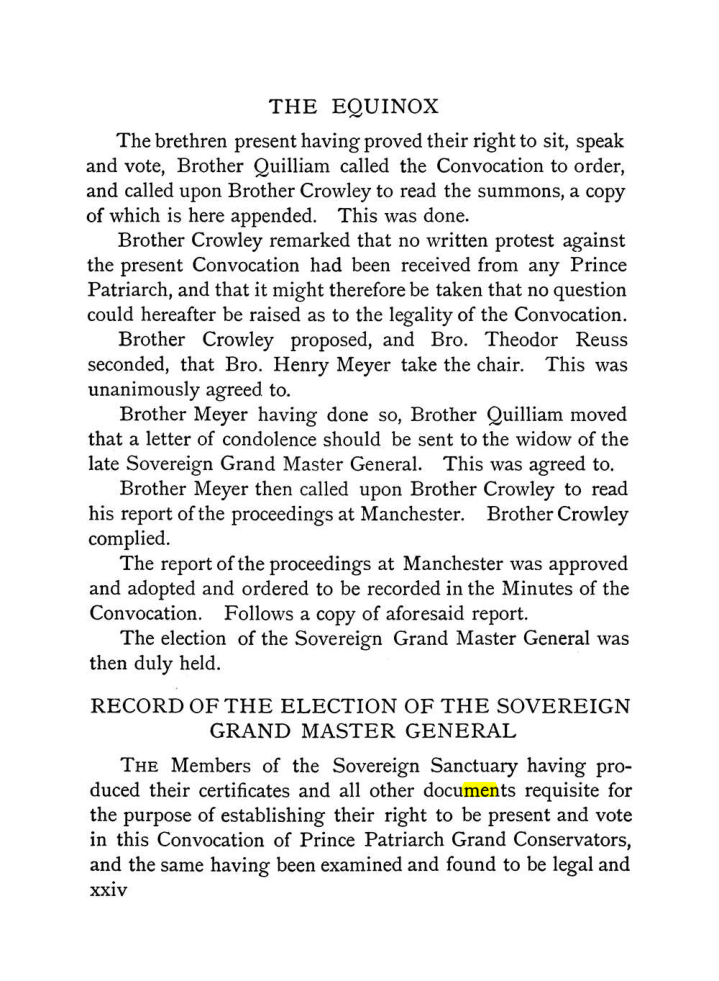Original scan of The Equinox (Volume I, Number IX), PDF page 24
