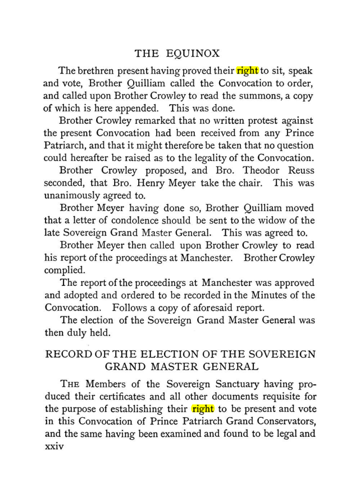 Original scan of The Equinox (Volume I, Number IX), PDF page 24