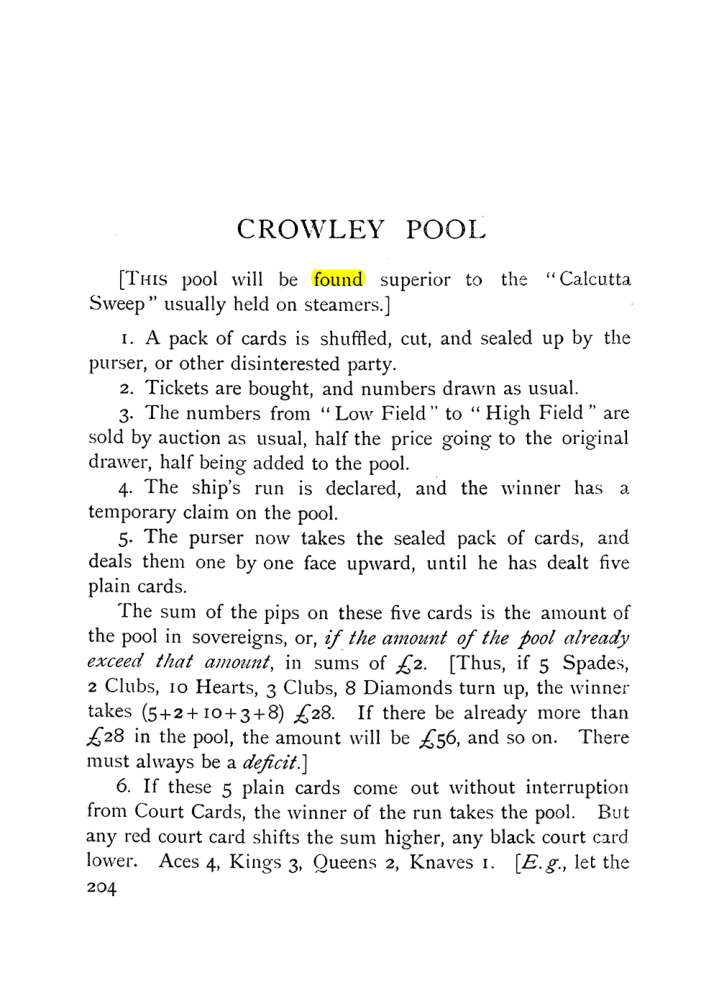 Original scan of The Equinox (Volume I, Number IX), PDF page 242