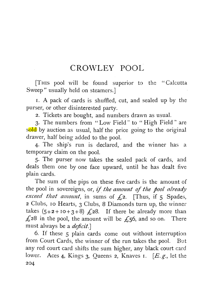 Original scan of The Equinox (Volume I, Number IX), PDF page 242