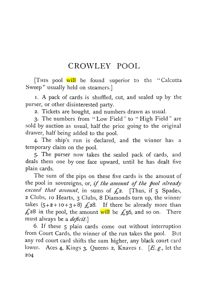 Original scan of The Equinox (Volume I, Number IX), PDF page 242