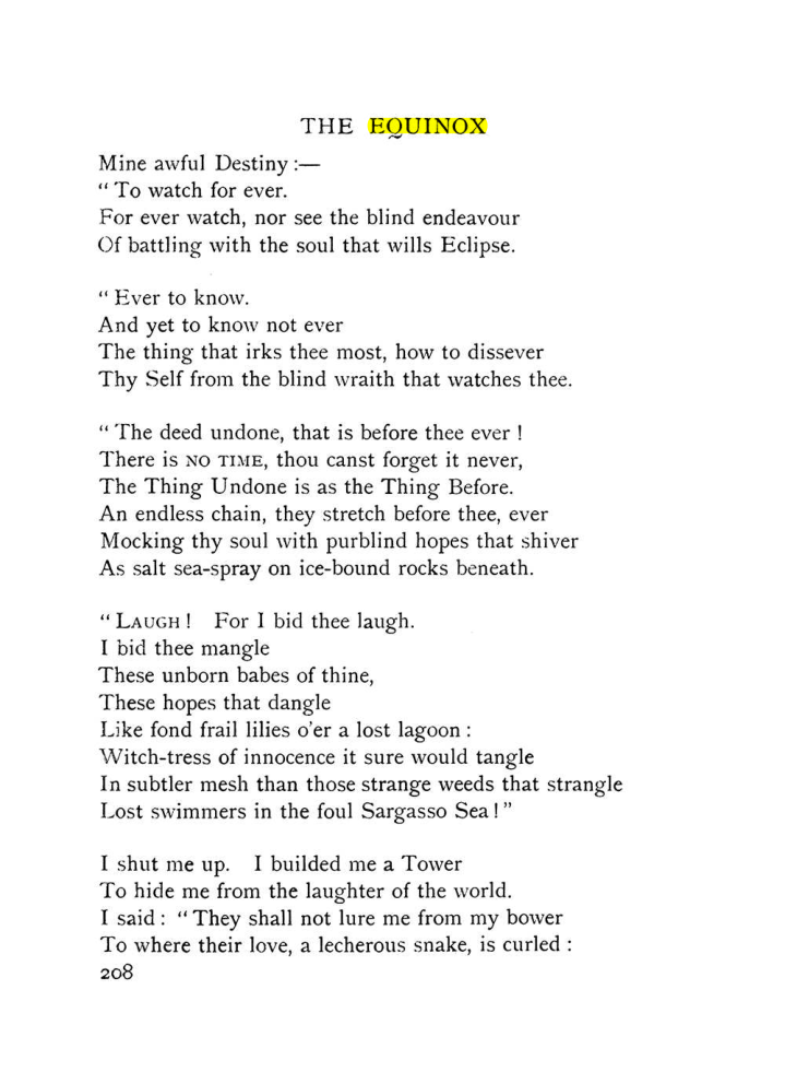 Original scan of The Equinox (Volume I, Number IX), PDF page 246