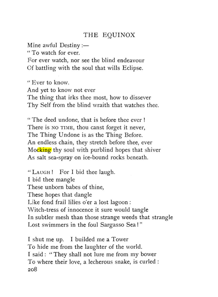 Original scan of The Equinox (Volume I, Number IX), PDF page 246