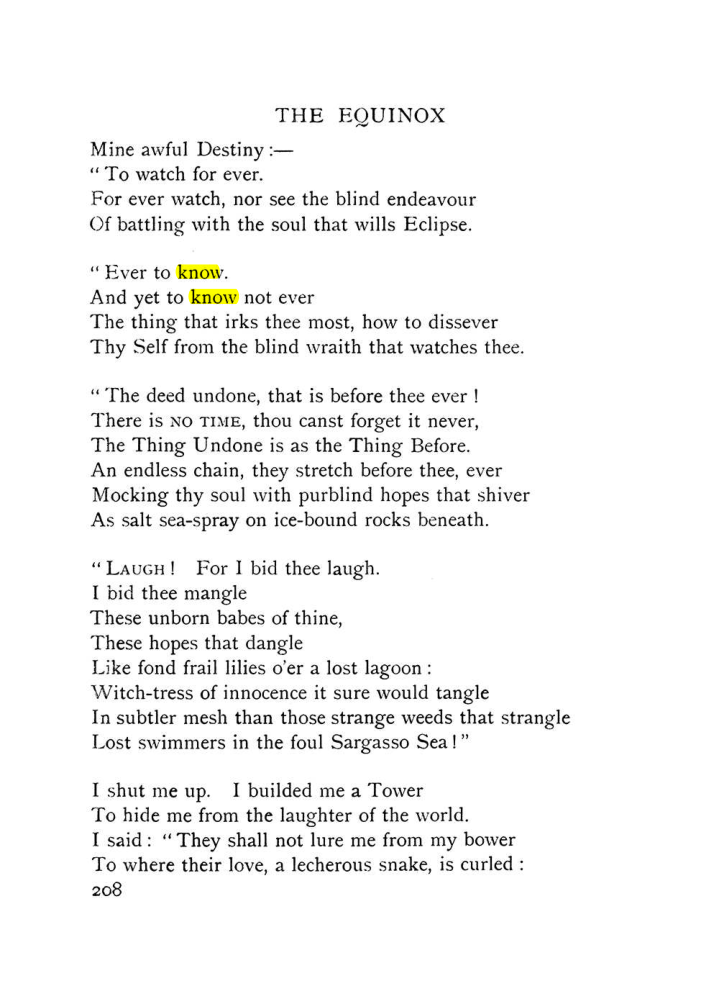 Original scan of The Equinox (Volume I, Number IX), PDF page 246