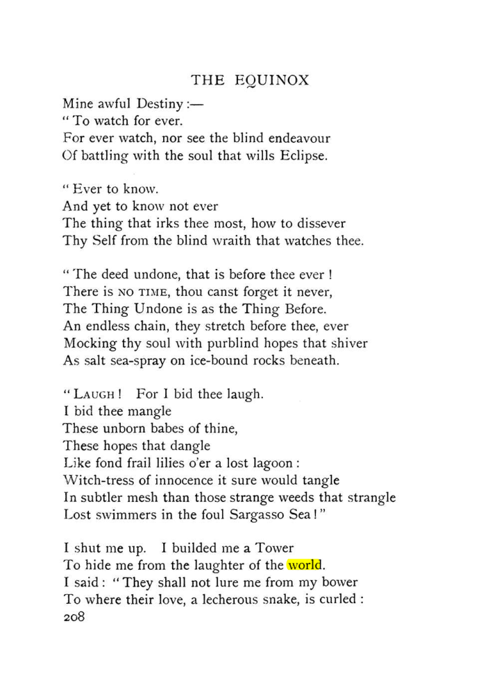 Original scan of The Equinox (Volume I, Number IX), PDF page 246