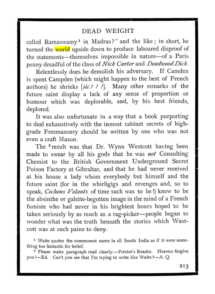 Original scan of The Equinox (Volume I, Number IX), PDF page 251