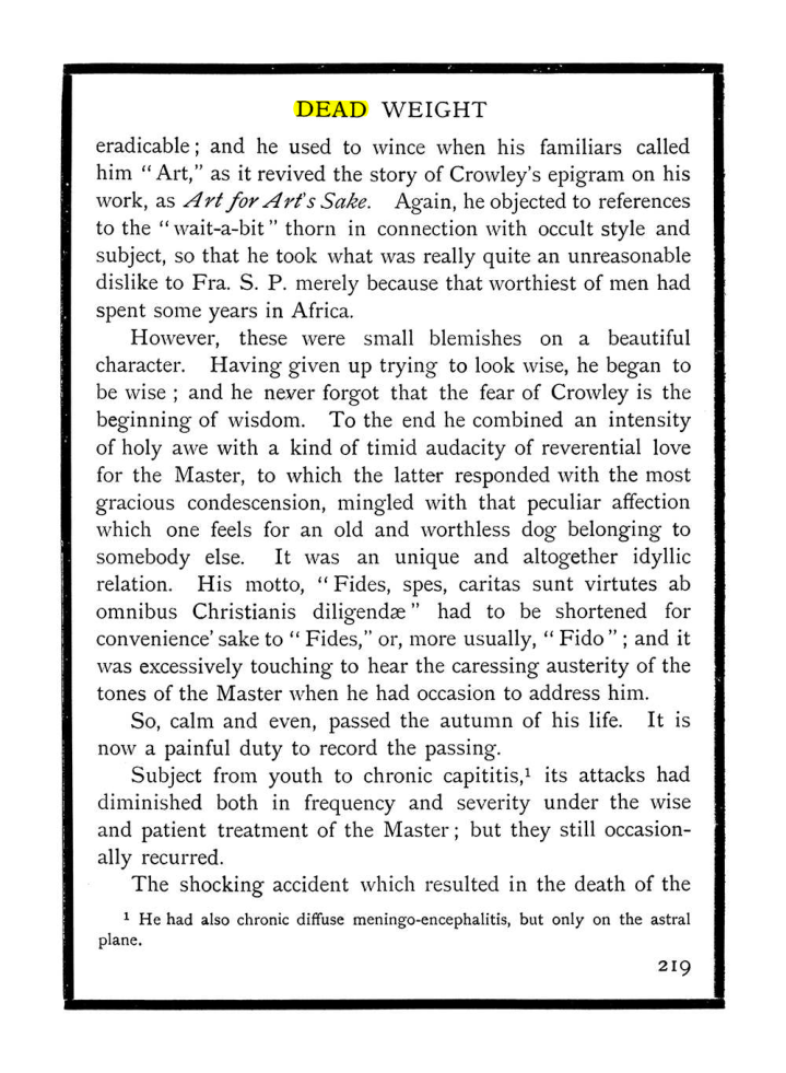 Original scan of The Equinox (Volume I, Number IX), PDF page 257