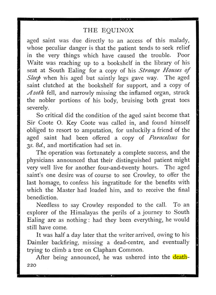 Original scan of The Equinox (Volume I, Number IX), PDF page 258