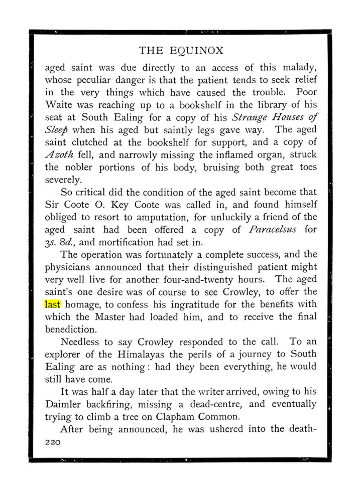 Original scan of The Equinox (Volume I, Number IX), PDF page 258