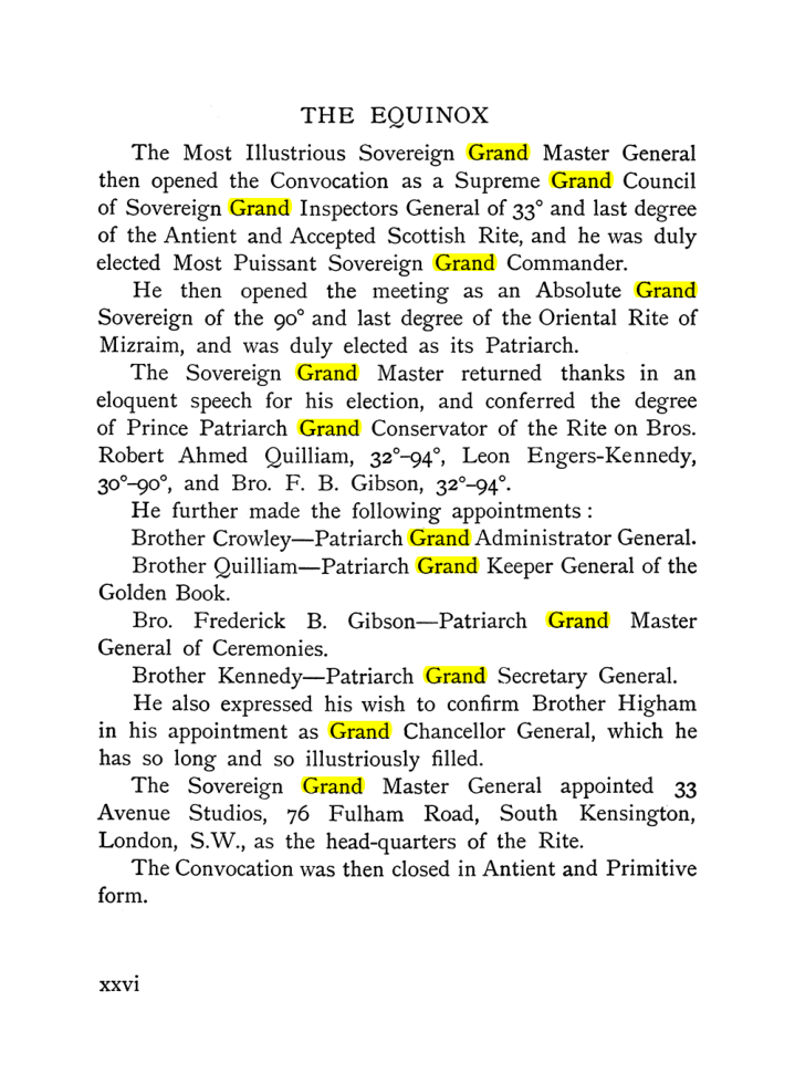 Original scan of The Equinox (Volume I, Number IX), PDF page 26