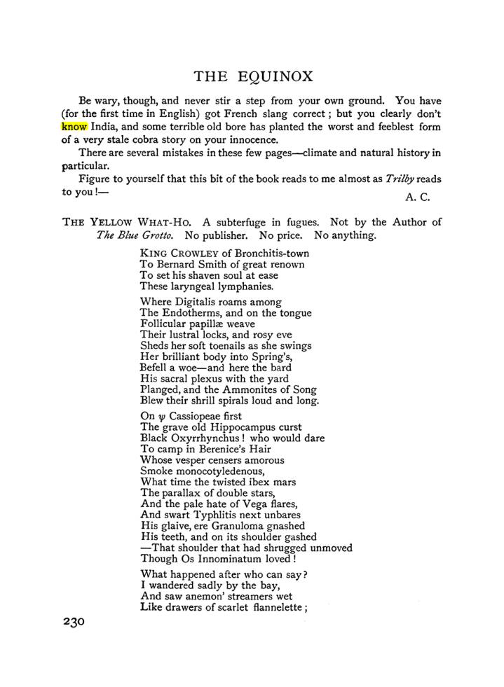 Original scan of The Equinox (Volume I, Number IX), PDF page 268