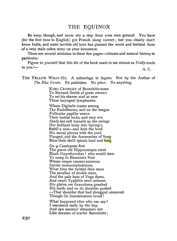 Original scan of The Equinox (Volume I, Number IX), PDF page 268