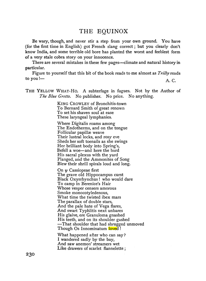 Original scan of The Equinox (Volume I, Number IX), PDF page 268