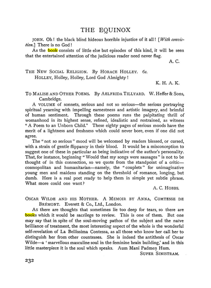 Original scan of The Equinox (Volume I, Number IX), PDF page 270