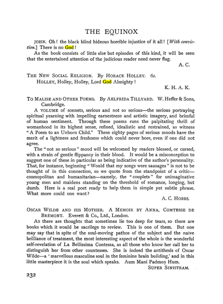 Original scan of The Equinox (Volume I, Number IX), PDF page 270