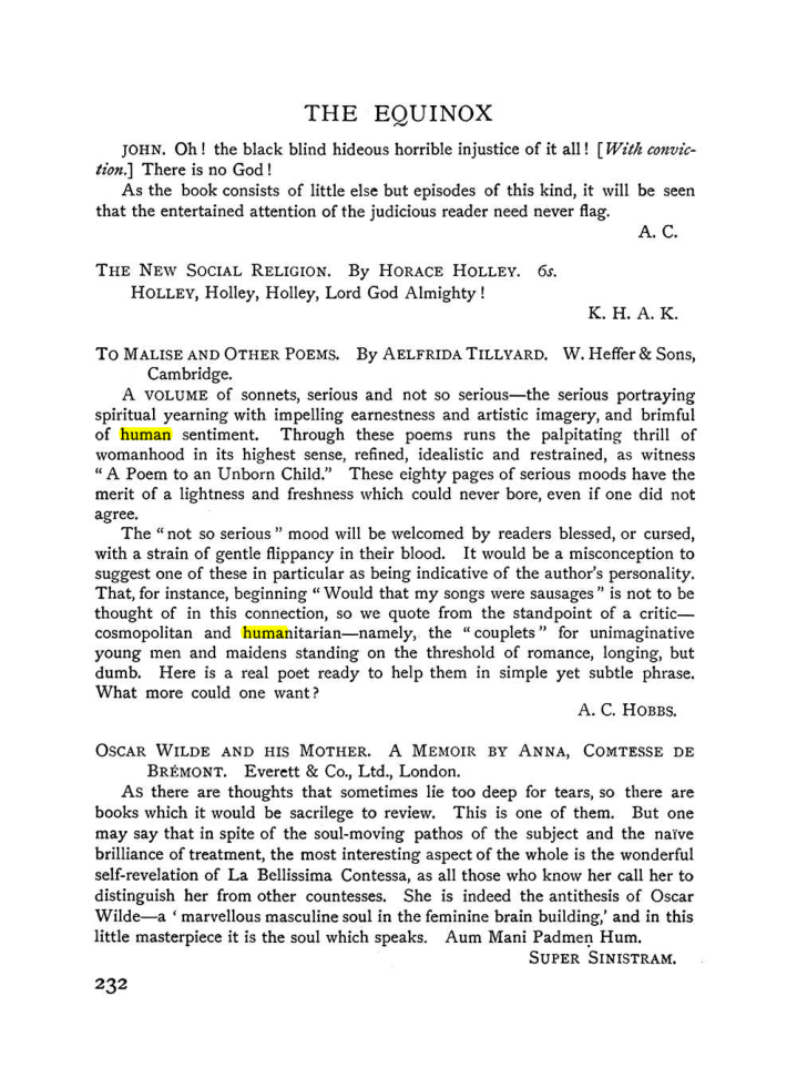 Original scan of The Equinox (Volume I, Number IX), PDF page 270