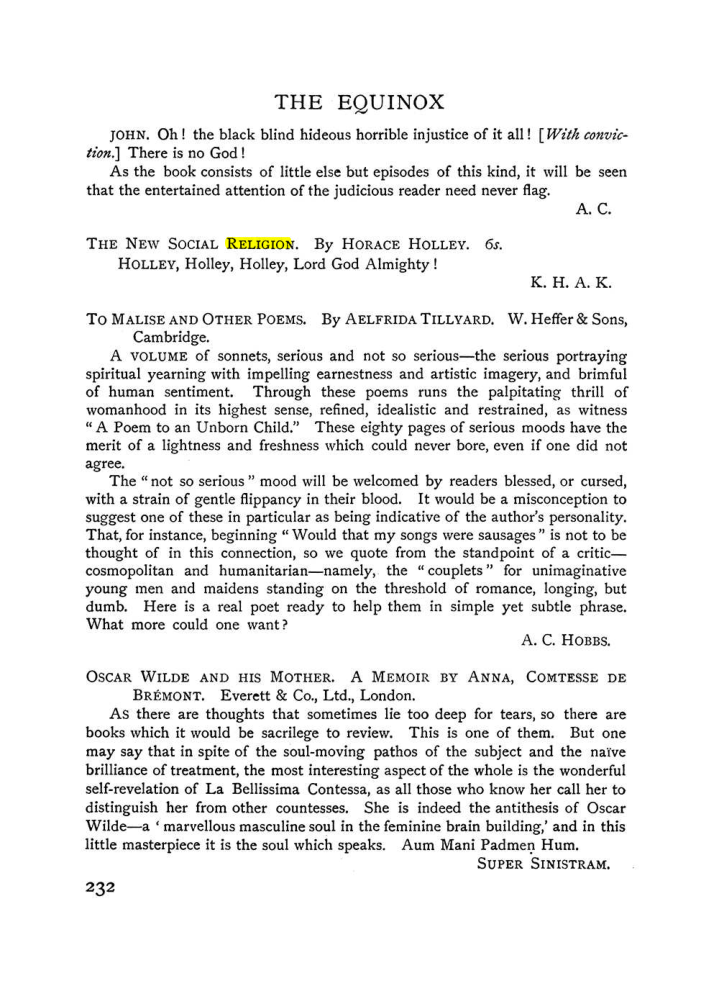 Original scan of The Equinox (Volume I, Number IX), PDF page 270
