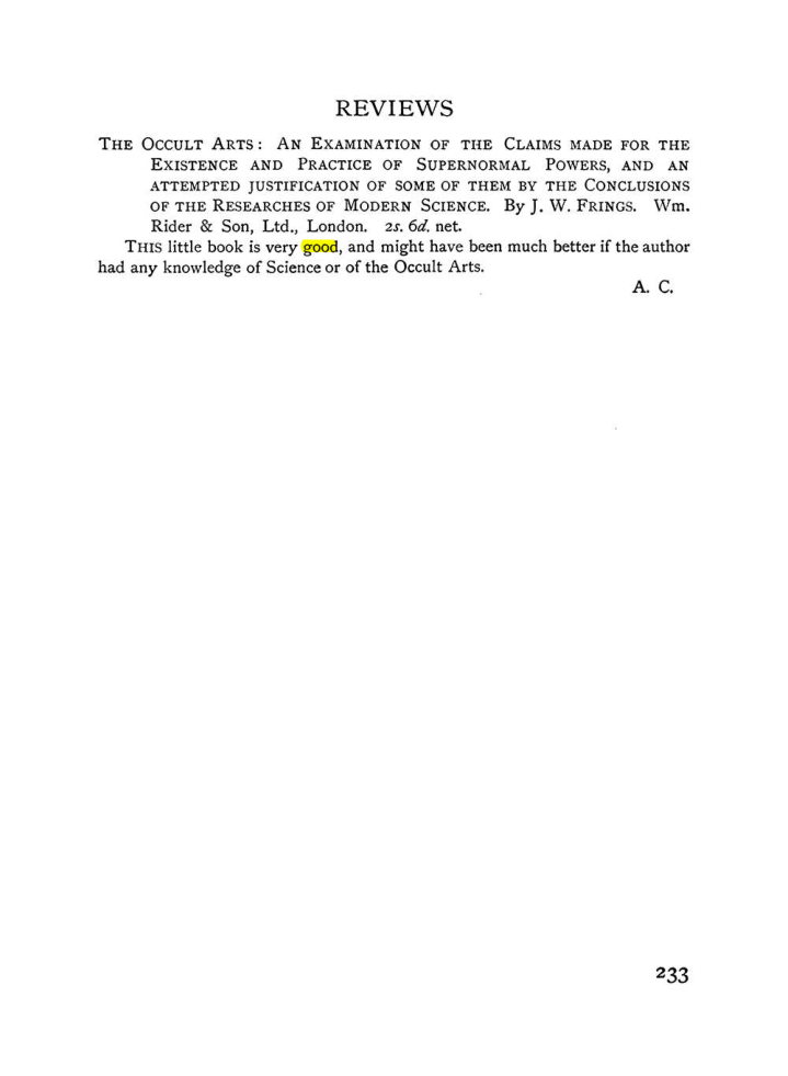 Original scan of The Equinox (Volume I, Number IX), PDF page 271