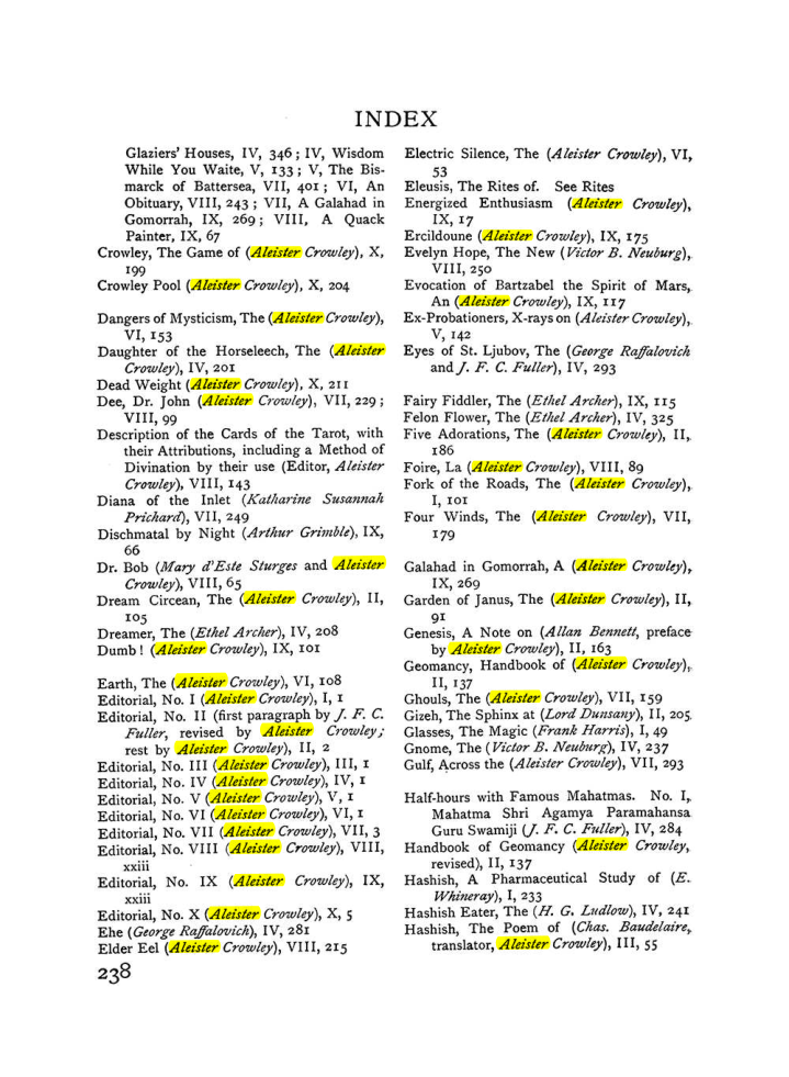 Original scan of The Equinox (Volume I, Number IX), PDF page 276