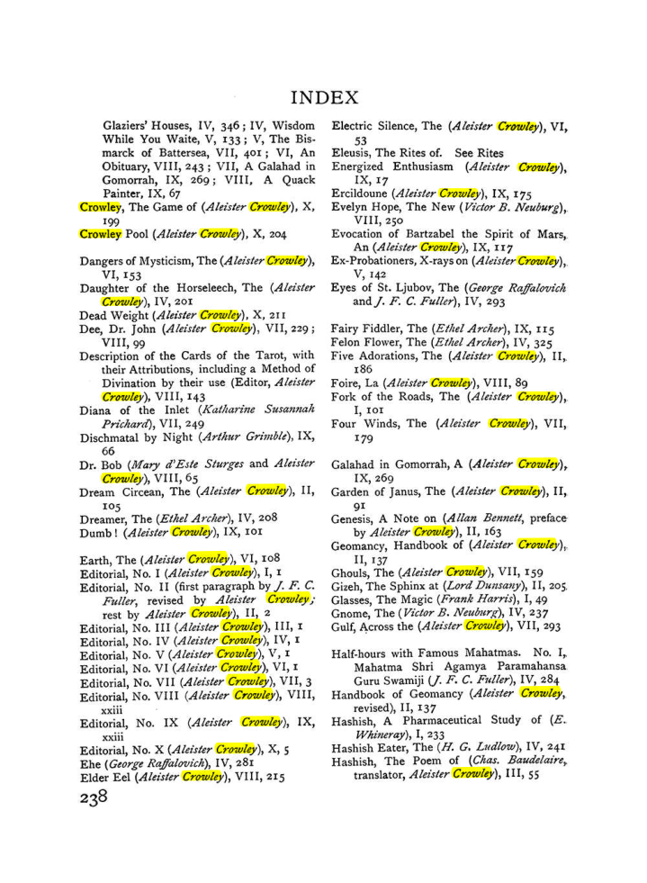 Original scan of The Equinox (Volume I, Number IX), PDF page 276